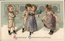 Heartiest Congratulations Children Postcard Postcard Postcard