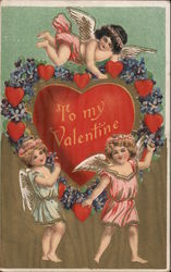 To My Valentine Postcard