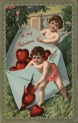 To My Valentine Postcard