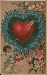 To My Valentine Postcard