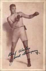 Jack Dempsey Postcard