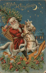 Merry Christmas Santa Claus Postcard Postcard Postcard