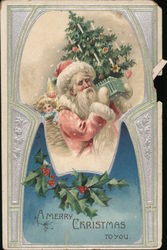 A Merry Christmas To You Santa Claus Postcard Postcard Postcard