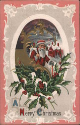 A Merry Christmas Santa Claus Postcard Postcard Postcard