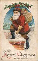 A Very Merry Christmas, So Say We, All Of Us Postcard