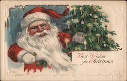 Best Wishes For Christmas Postcard