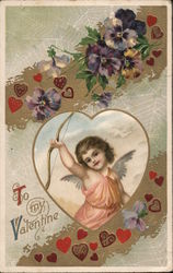 To My Valentine Postcard