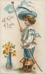 A gift of Love Children Postcard Postcard Postcard