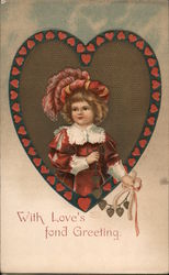 With Love's Fond Greeting Postcard