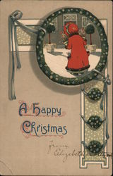 A Happy Christmas Children Postcard Postcard Postcard