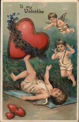 To My Valentine Postcard