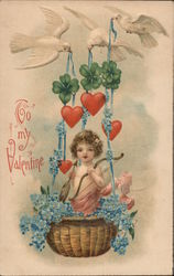 To My Valentine Postcard