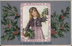 A Happy New Year Postcard