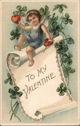 To My Valentine Postcard