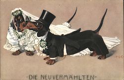 Die Neuvermahlten-Wedding Postcard