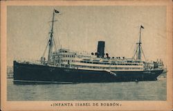 Infanta Isabel De Borbon, Compania Trasatlantica Espanola Postcard