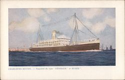 Chargeurs Reunis. Steamers "Desirade" and "Eubee" Postcard Postcard Postcard