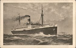 Royal Netherlands Steamship Company: S. S. Cottica Postcard