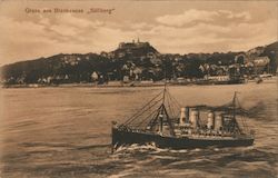 Greetings from Blankenese "Sullberg" Postcard