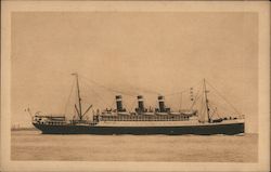 Ocean Liner "Patria", Co. Francaise de Navigation a Vapeur Postcard