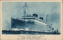 Motor Vessel "Ulster Monarch" Ulster Imperial Line Steamers Postcard Postcard Postcard