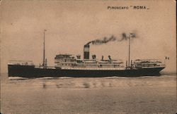 Piroscafo Roma Postcard