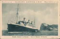 SS Resolute Postcard