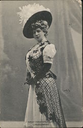 Gerda Christophersen "Valsedromme" Actresses Postcard Postcard Postcard