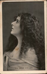 Miss Gaynor Rowlands Actresses Postcard Postcard Postcard