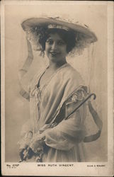 Miss Ruth Vincent Postcard