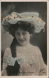 Miss Delia Mason Actresses Bassano Photo Postcard Postcard Postcard