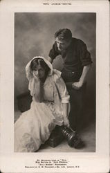 Hutin Britton & Matheson Lang in "Pete" Actresses Postcard Postcard Postcard