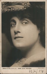 Miss Julia Neilson Postcard