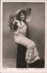 Miss Madge Lessing Actresses Postcard Postcard Postcard