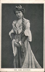 Miss Dora De Winton Actresses Postcard Postcard Postcard