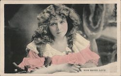 Miss Mabel Love Actresses Postcard Postcard Postcard