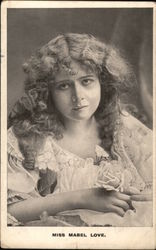 Miss Mabel Love Actresses Postcard Postcard Postcard