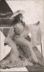 Mabel Love Actresses Postcard Postcard Postcard