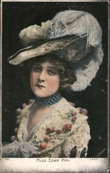 Miss Edna May Postcard