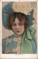 Miss Edna May Postcard