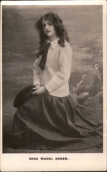 Miss Mabel Green Postcard