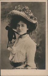 Miss Madge Crichton Actresses Postcard Postcard Postcard