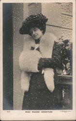 Miss Madge Crichton Postcard