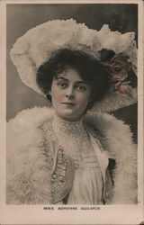 Miss Adrienne Augarde Actresses Biograph Co. Postcard Postcard Postcard