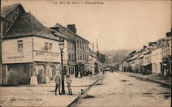 High Street, Ry, Seine-Inférieure Postcard