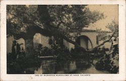 Bungalows at Agua Caliente Tijuana Hot Springs, BC Mexico Postcard Postcard Postcard