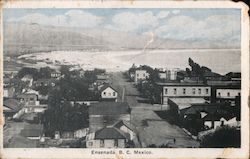 Panorama of Ensenada Postcard