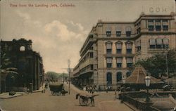 View from the Landing Jetty Colombo, Sri Lanka Southeast Asia Postcard Postcard Postcard