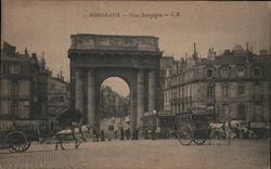 Place de Bourgogne Bordeaux, France Postcard Postcard Postcard