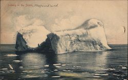 Iceberg in the Straits, Newfoundland Postcard